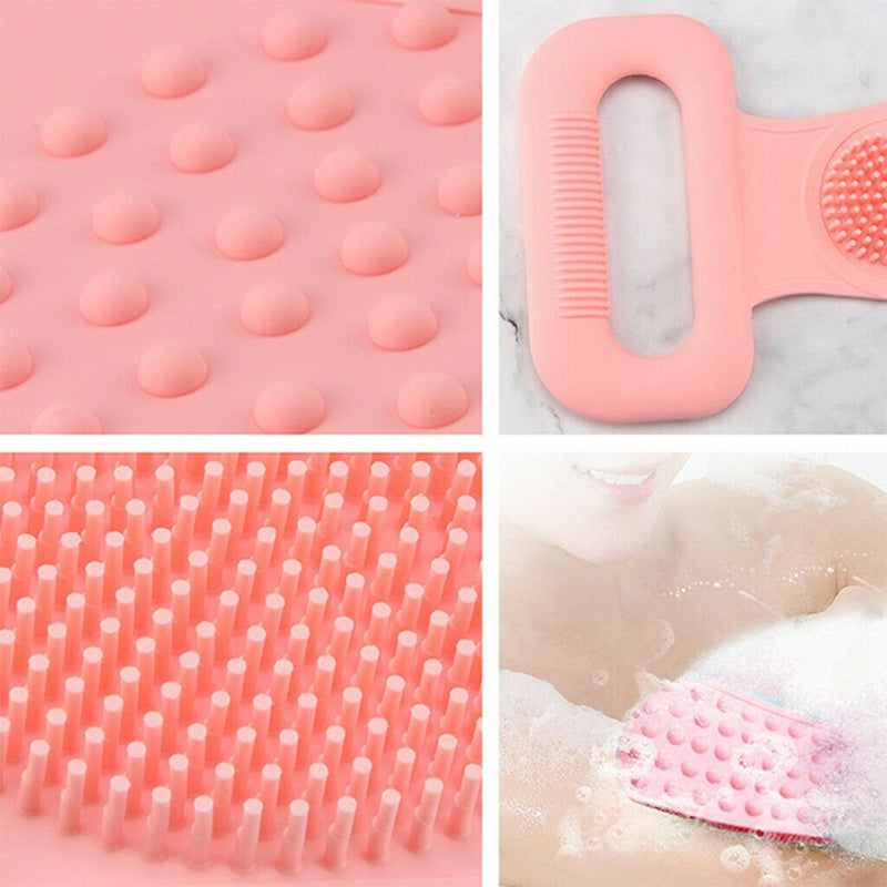 Silicone Bath Brush | Exfoliating Body Belt | Shower Body Brush | Exfoliating Silicone Belt