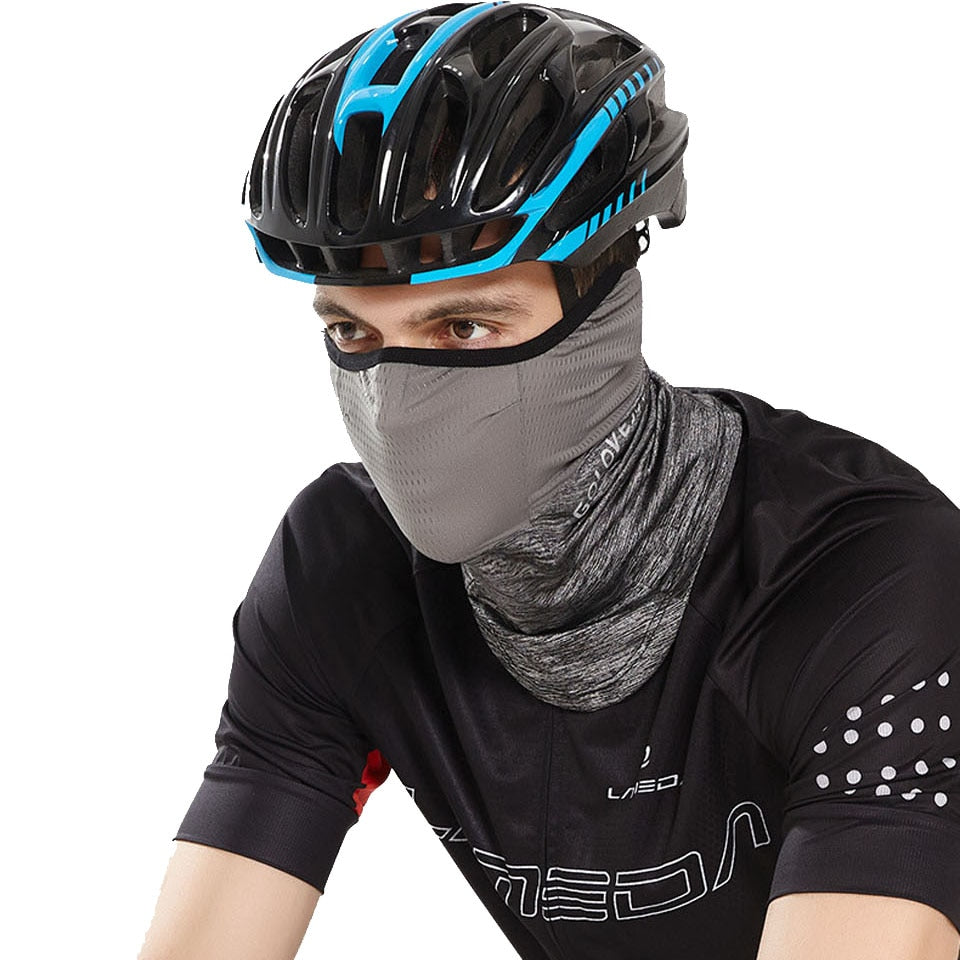 Summer Black Caps  Running Scarf Anti-UV Headwear