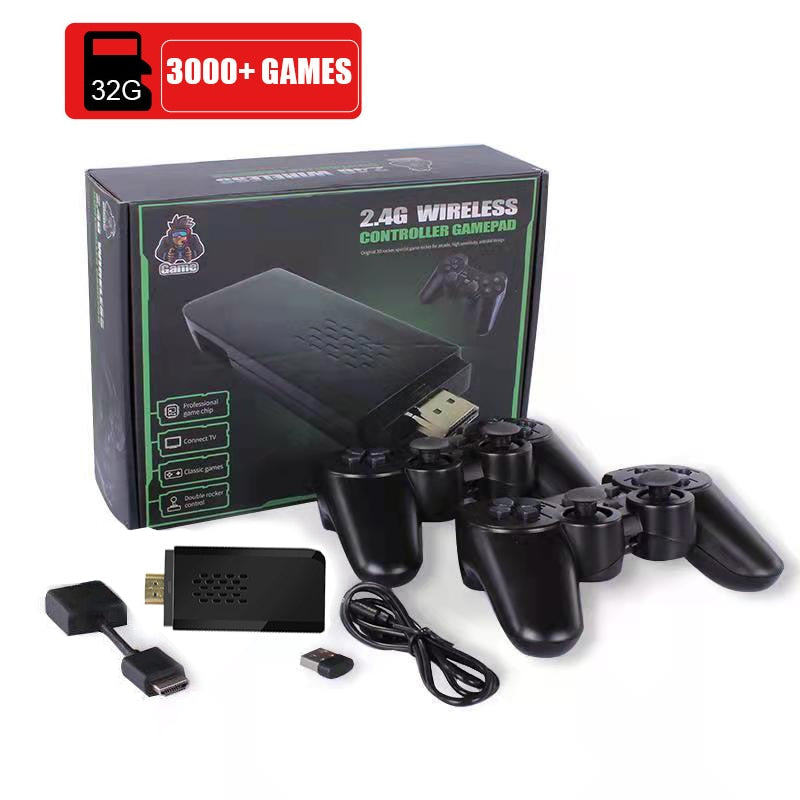 4K Game Console | 4K Game Stick |
Retro Game Console |
4K TV Game Stick