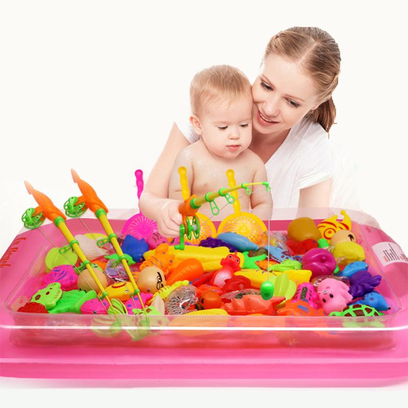 40pcs Fishing Toy Set | Magnetic Fishing Set | 40-Piece Fishing Game
| Inflatable Fishing Set