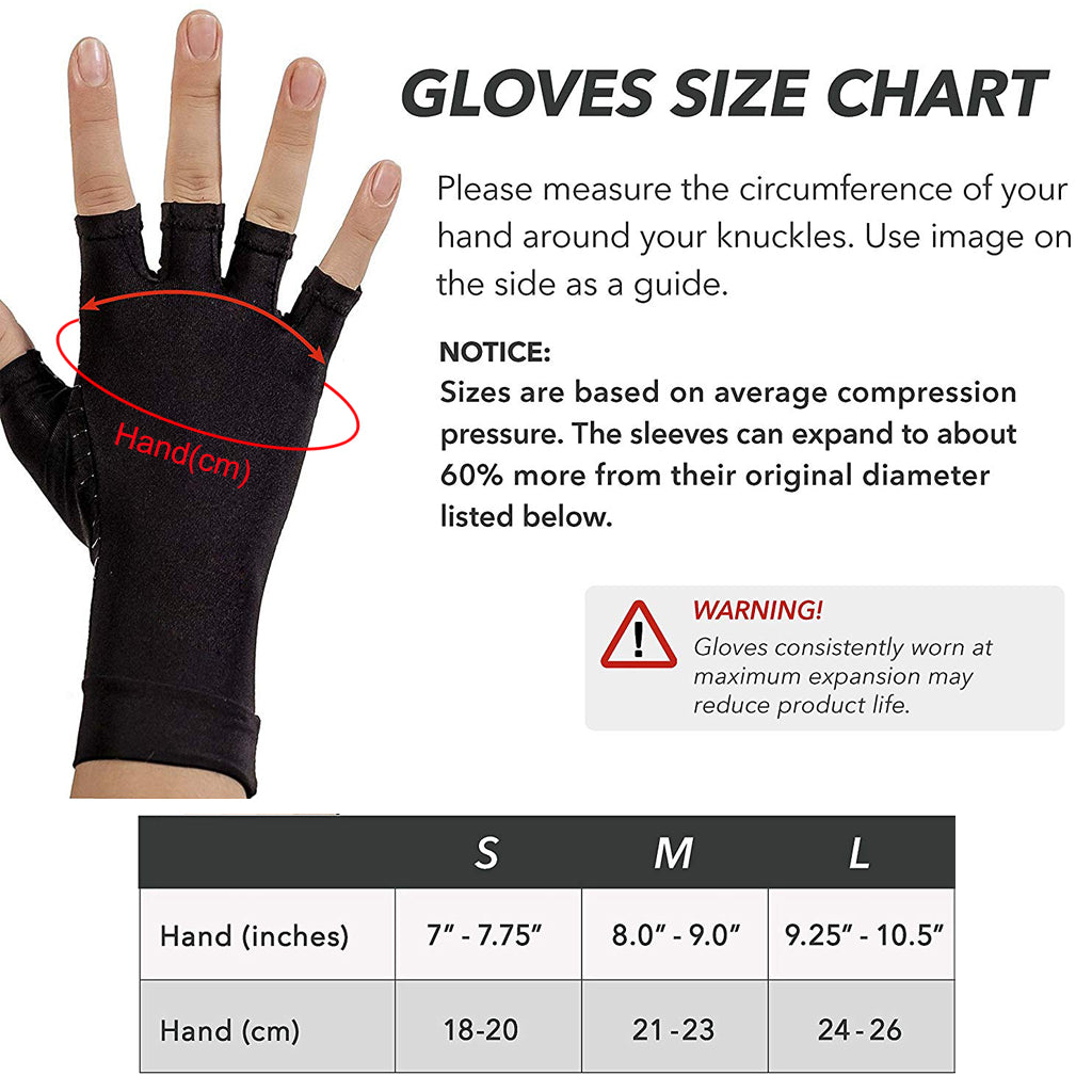  Pain Relief Arthritis Gloves | Joint Pain Relief Gloves | Therapeutic Arthritis Gloves | Pain-Reducing Arthritis Gloves