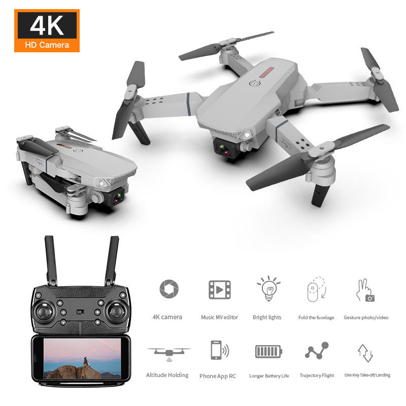 E88 HD Camera Drone | E88 Quadcopter Drone | E88 Remote Control Drone | E88 Air Pressure Drone