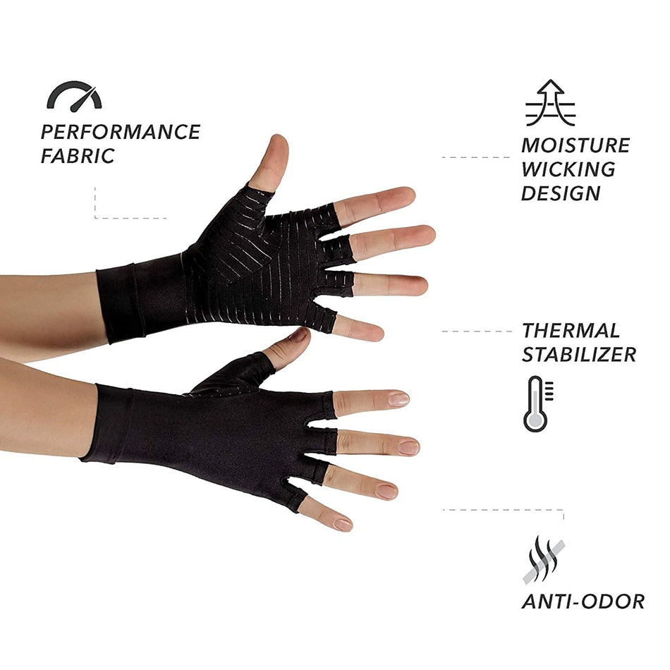  Pain Relief Arthritis Gloves | Joint Pain Relief Gloves | Therapeutic Arthritis Gloves | Pain-Reducing Arthritis Gloves