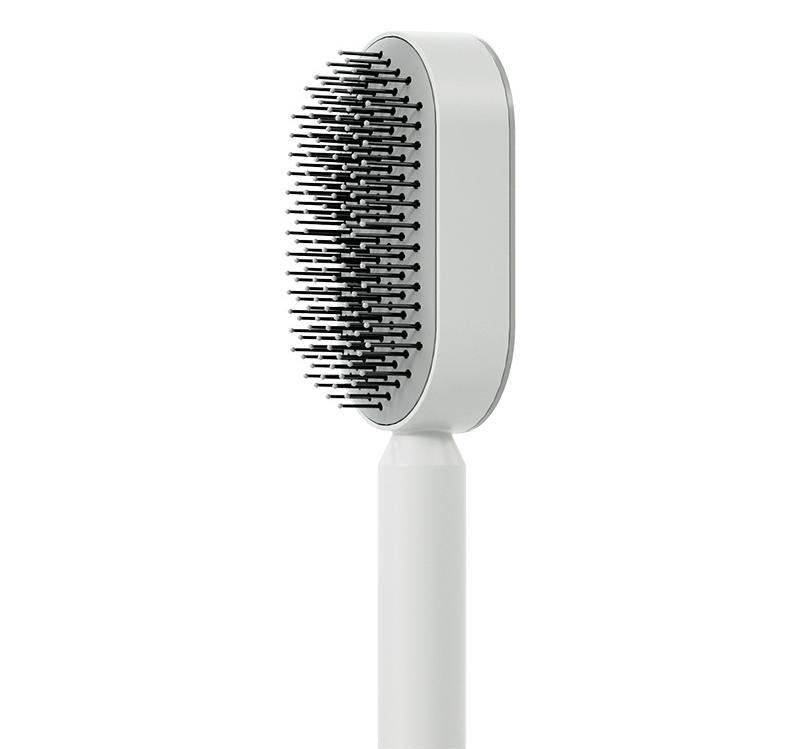 Pressing type cleaning design air cushion comb for women's long hair, specialized comb