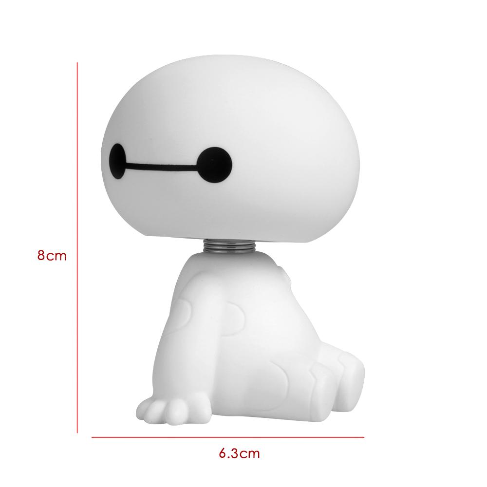 Shaking Baymax Ornament | Baymax Car Ornament | Baymax Head Shaker | Shaking Baymax Charm