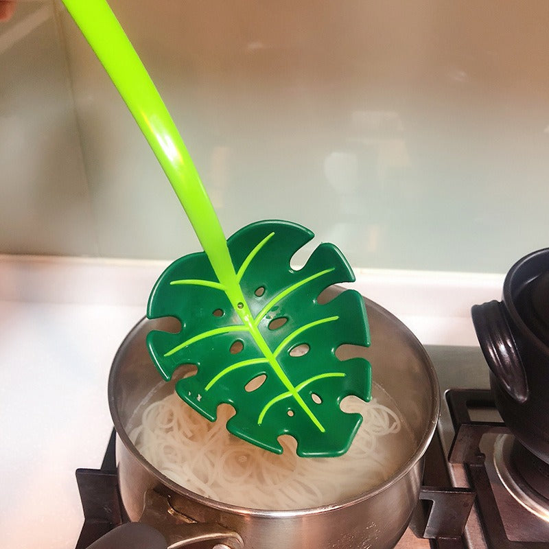 Green Leaf Spoon