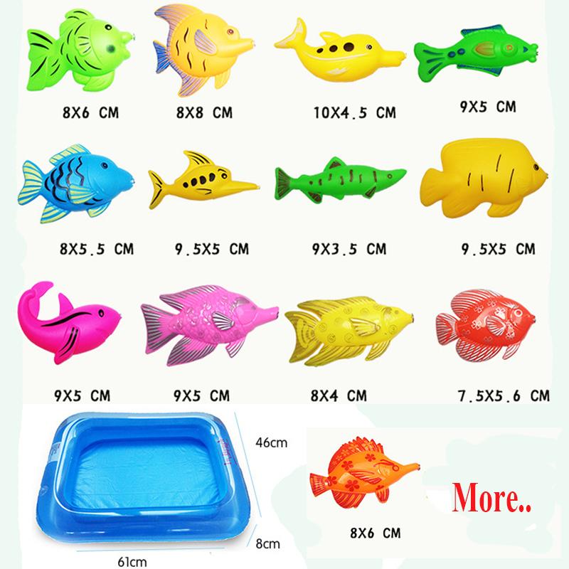 40pcs Fishing Toy Set | Magnetic Fishing Set | 40-Piece Fishing Game
| Inflatable Fishing Set