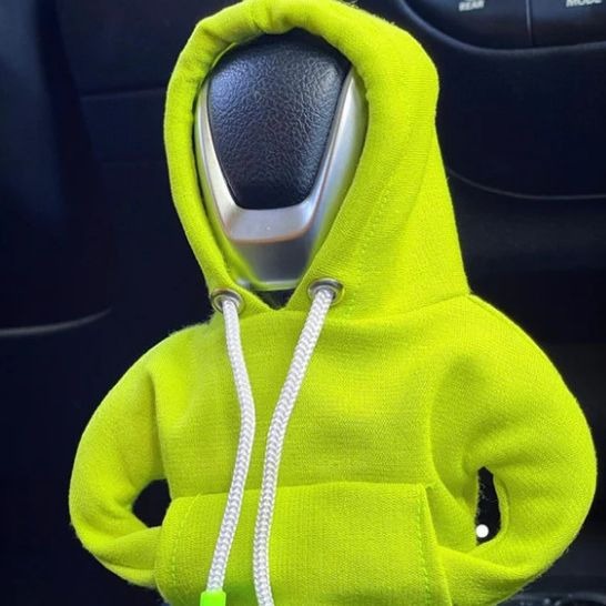 Mini Hoodie Car Gear Shift Cover