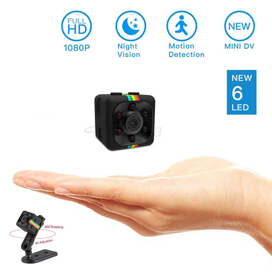 Compact 1080P Camera | Portable HD Security Camera | Mini HD Surveillance Camera | Wireless 1080P Camera