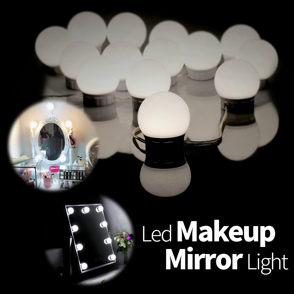 Vanity Hollywood Style LED Mirror Light bulbs