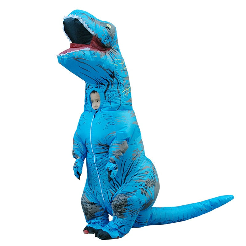 T-Rex Inflatable Costume |Inflatable Dinosaur Suit |T-Rex Blow-Up Suit |Dinosaur Inflatable Outfit