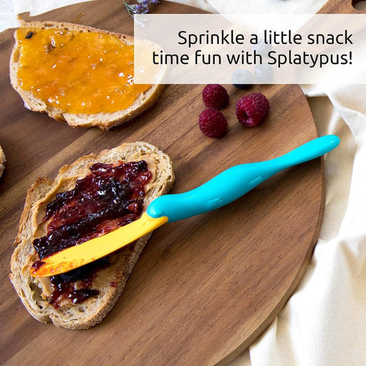 Silicone platypus toast spreading