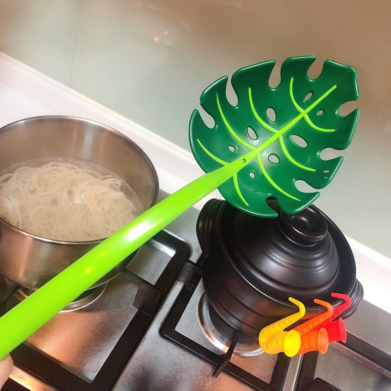 Green Leaf Spoon