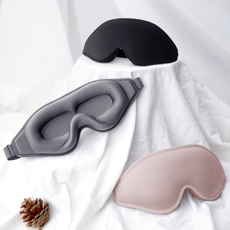 Contoured Sleep Mask | 3D Comfort Eye Mask | Padded 3D Sleep Mask | 3D Relaxation Eye Mask